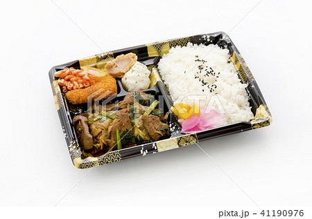 レバニラ炒め弁当 41190976