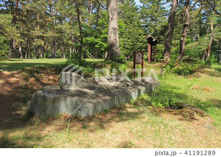 戸隠古道　一の鳥居建立跡地 41191289