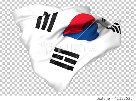 韓国　国旗 41192523