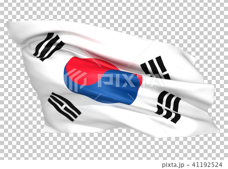 韓国　国旗 41192524