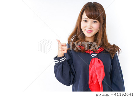 セーラー服 女子高生 41192641