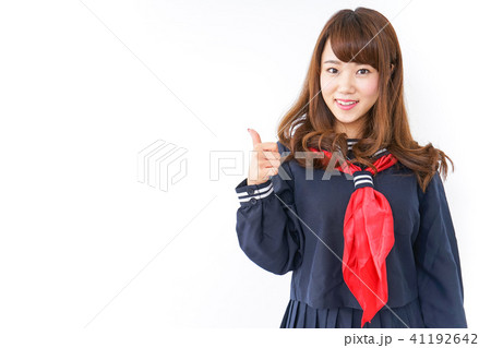 セーラー服 女子高生 セーラー服 女子高生 41192642