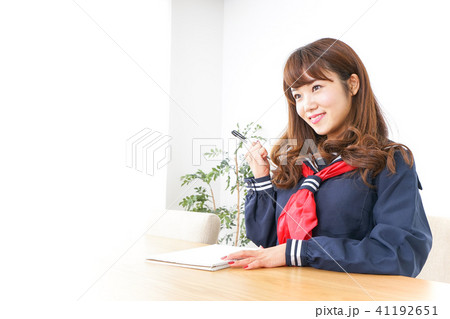 セーラー服 女子高生 41192651