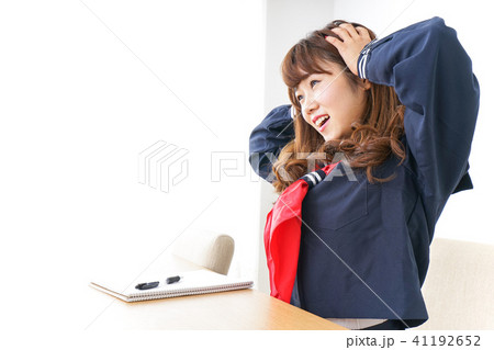 セーラー服 女子高生 41192652