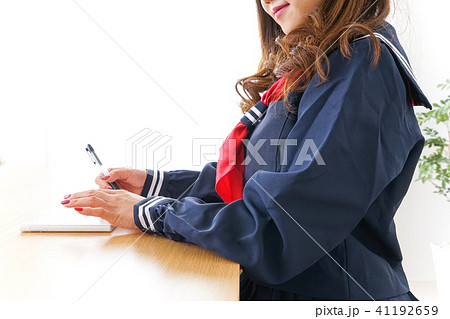 セーラー服 女子高生 41192659
