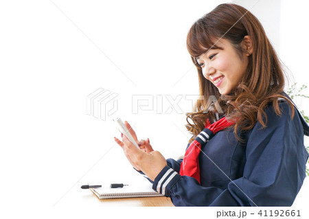 セーラー服 女子高生 41192661