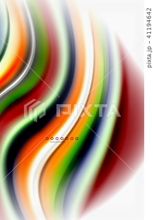Rainbow color waves, vector blurred abstract background Rainbow color waves, vector blurred abstract background 41194642
