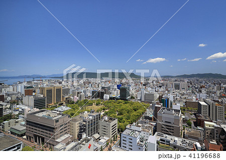 高松市街（市役所、中央公園、屋島、菊池寛通り、瓦町フラッグ） 41196688