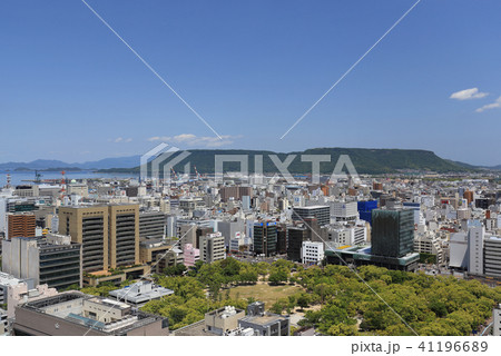 高松市街（市役所、中央公園、屋島） 41196689