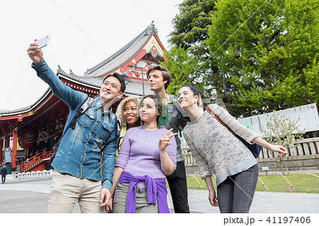 インバウンドツーリスト 観光　Inbound tourist sightseeing 41197406