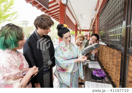 インバウンドツーリスト 観光　Inbound tourist sightseeing 41197710