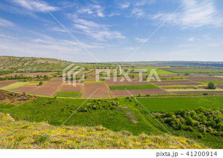 Beautifull view to Old Orhei Vechi famous travel destination in Moldova 41200914