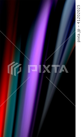 Fluid rainbow colors on black background, vector wave lines and swirls Fluid rainbow colors on black background, vector wave lines and swirls 41202025