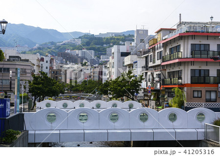 熱海の温泉街風景 熱海の温泉街風景 41205316
