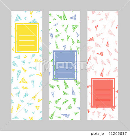 Abstract vertical banners. Text frame. Scratched. 41206857