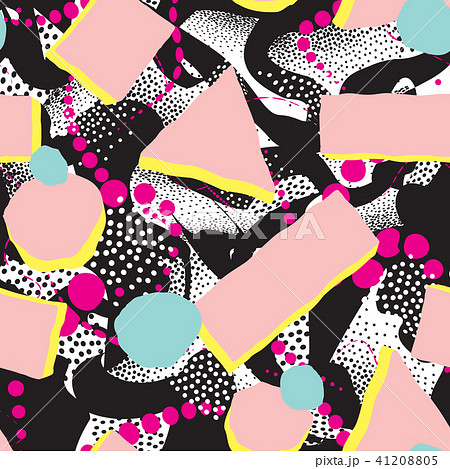 Abstract blot tile pattern Geometric background Abstract blot tile pattern Geometric background 41208805