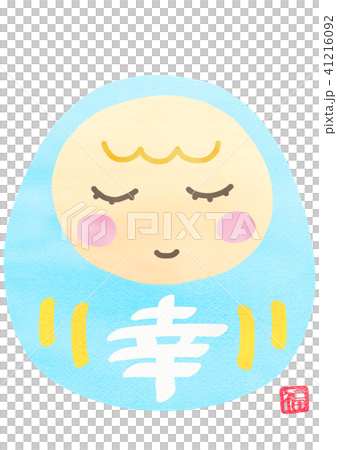 Yukushi Daruma(淺藍色) Yukushi Daruma(淺藍色) 41216092