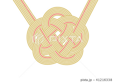 水引き　梅あわじ結び 41216338