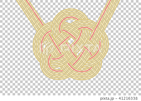 水引き　梅あわじ結び 41216338