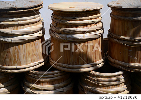 日本酒樽-2 41218030