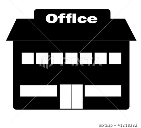 office icon in trendy flat style on white  41218332