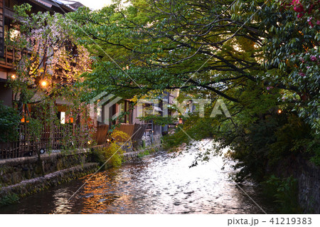 祇園の夕景（京都） 41219383