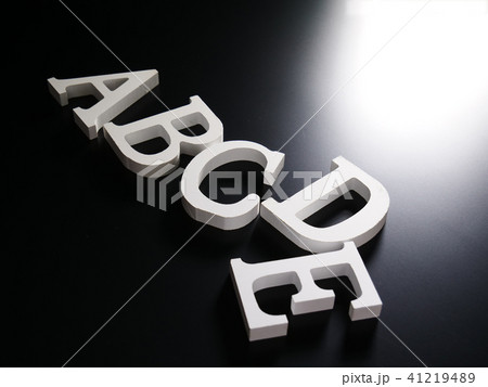 ABCの箱文字 41219489