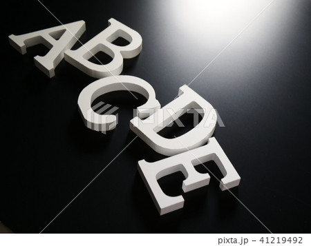 ABCの箱文字 41219492