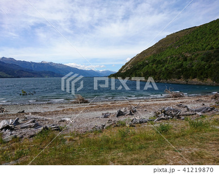 New Zealand water lake Southern Island New Zealand water lake Southern Island 41219870