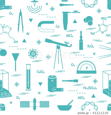 Seamless pattern with variety scientific, Seamless pattern with variety scientific, 41221210