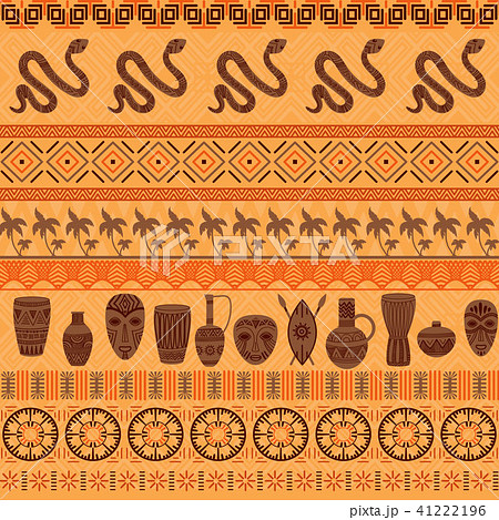 Tribal ethnic seamless pattern. 41222196
