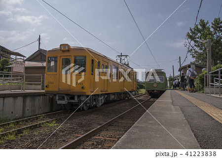 銚子電鉄すれ違い 銚子電鉄すれ違い 41223838