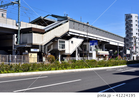 京浜急行の新馬場駅 京浜急行の新馬場駅 41224195