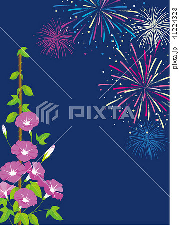 夏イメージ　背景イラスト 41224328
