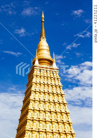 Golden Bodhgaya models in Thailand. Golden Bodhgaya models in Thailand. 41225211