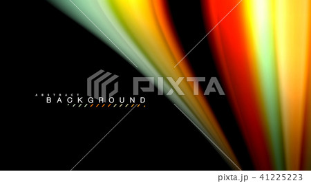 Blur color wave lines abstract background 41225223