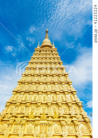 Golden Bodhgaya models in Thailand. Golden Bodhgaya models in Thailand. 41225224