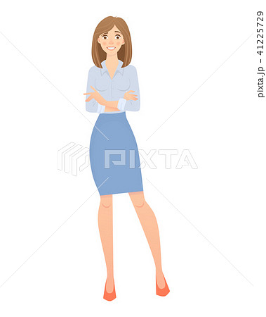 business woman isolated business woman isolated 41225729
