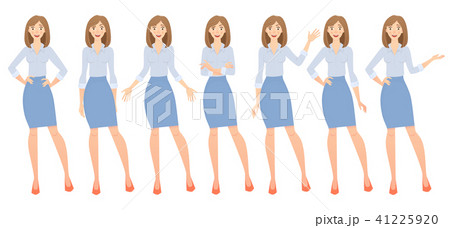 business woman set 41225920