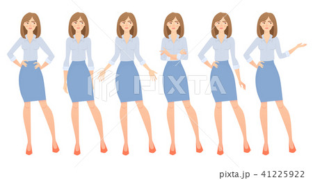 business woman set 41225922