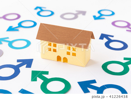 男性専用賃貸物件　不動産　オスマーク　記号 41226438