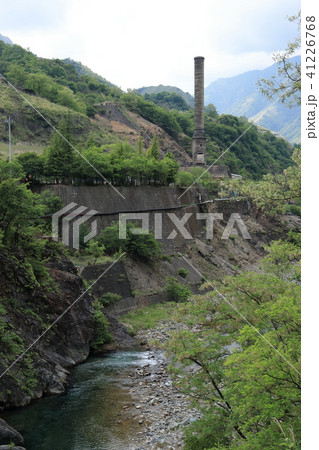 足尾銅山精錬所跡 大煙突 足尾銅山精錬所跡 大煙突 41226768