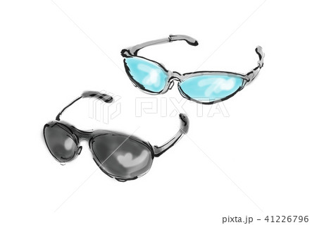 サングラスのイラスト素材