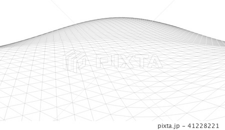 Geometric background, Abstract sketch,Wireframe 41228221