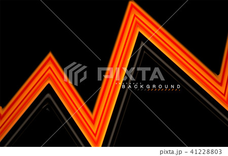 Geometric shapes created with fluid multicolored lines Geometric shapes created with fluid multicolored lines 41228803