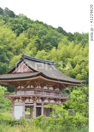 【京都府　南丹市】九品寺仁王門 41229620