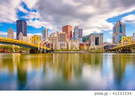 Pittsburgh, Pennsylvania, USA Skyline 41231334