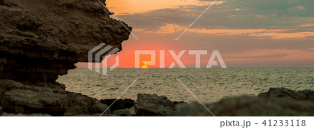Beauty nature evening or morning sea landscape 41233118