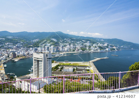 復活する熱海ホテル街と伊豆箱根の山脈 復活する熱海ホテル街と伊豆箱根の山脈 41234607