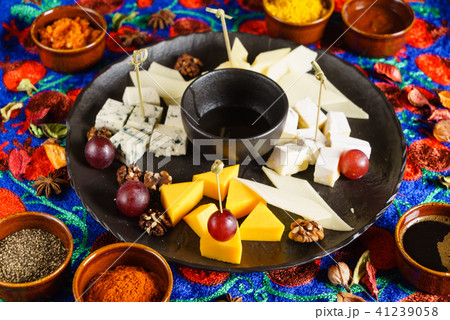 plate of cheese plate of cheese 41239058
